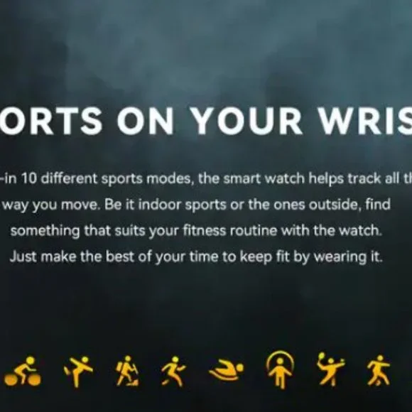 ApexFit E02L Smartwatch with Touchscreen Display - Picture 4 of 4